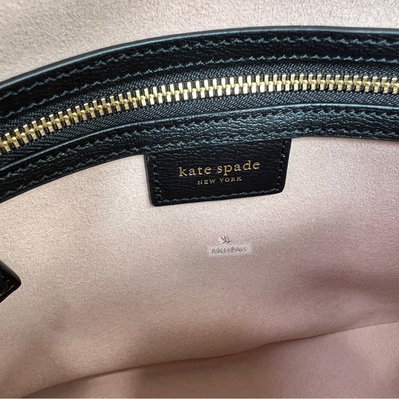 Kate Spade Katy Tweed Medium Shoulder Bag In Pink Multi - Picture 11 of 15